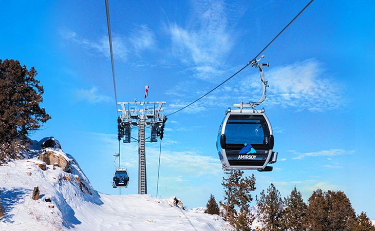 Узбекистан, Новый год, горы и лыжи